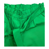 Nanan Short Tinta Unita con Elastico In Vita Verde per Bambina