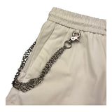 Antony Morato Bermuda Tinta Unita con Elastico In Vita per Bambino MKSH00092 BIANCO ANTONY MORATO 