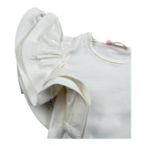 Vicolo T-Shirt Girocollo Tinta Unita con Logo per Neonata 3146M00370 PANNA VICOLO 