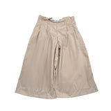To Be Too Pantalone Modello A Palazzo Tinta Unita per Bambina TBT1029 SABBIA TO be too 