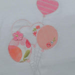 Lalalu' Coperta Tinta Unita con Stampa per Neonata COL17P BIANCO LALALU' 