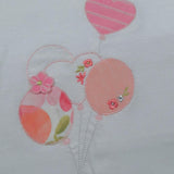 Lalalu' Coperta Tinta Unita con Stampa per Neonata COL17P BIANCO LALALU' 