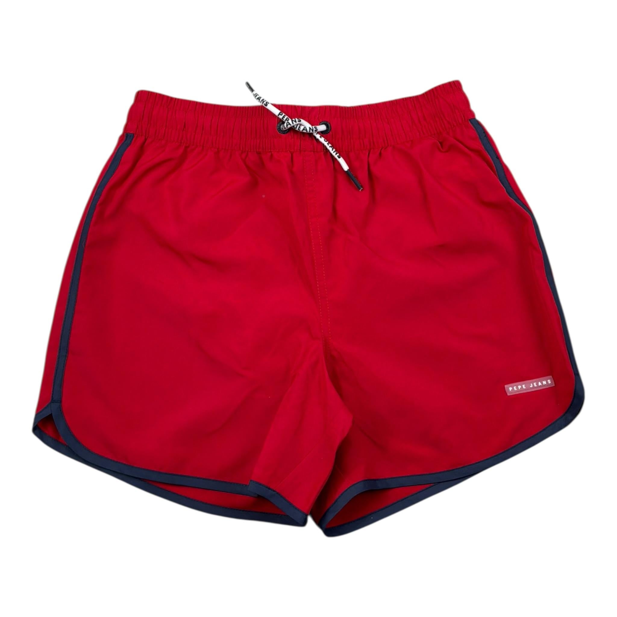 Pepe Jeans Costume Tinta Unita con Logo per Bambino PBB10346 ROSSO PEPE JEANS 