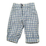 Colori Chiari Completo 2 Pezzi Camicia-Pantalone Bicolore con Fantasia A Quadri Bianco/Azzurro per Neonato MN403080 BIANCO/AZZURRO COLORI CHIARI 