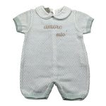 Marlu' Pagliaccetto Mezza Manica Tinta Unita per Neonato EB5415 BIANCO MARLU' 