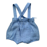 Le Bebe Pagliaccetto Tinta Unita  per Neonato LBB5376 AZZURRO LE BEBE 