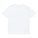 DIESEL t-shirt girocollo tinta unita con stampa Bianco per Bambino J02033 BIANCO DIESEL 
