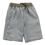 Trussardi Bermuda Bicolore con Fantasia A Righe per Bambino TBP26068BE BIANCO/BEIGE TRUSSARDI 