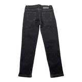 Cesare Paciotti Jeans Tinta Unita Con Girovita Reglabile Nero Per Bambino