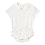 Mayoral Camicia Body Mezza Manica Tinta Unita per Neonato 1796 PANNA MAYORAL 