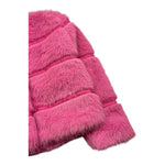 EMC pelliccia tinta unita con bottoni Rosa per Bambina AV1214 ROSA EMC 