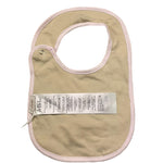 LE BEBE' bavetta tinta unita con logo Beige per Neonata LBG5957 BEIGE LE BEBE' 