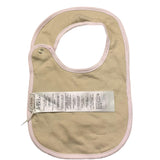 LE BEBE' bavetta tinta unita con logo Beige per Neonata LBG5957 BEIGE LE BEBE' 