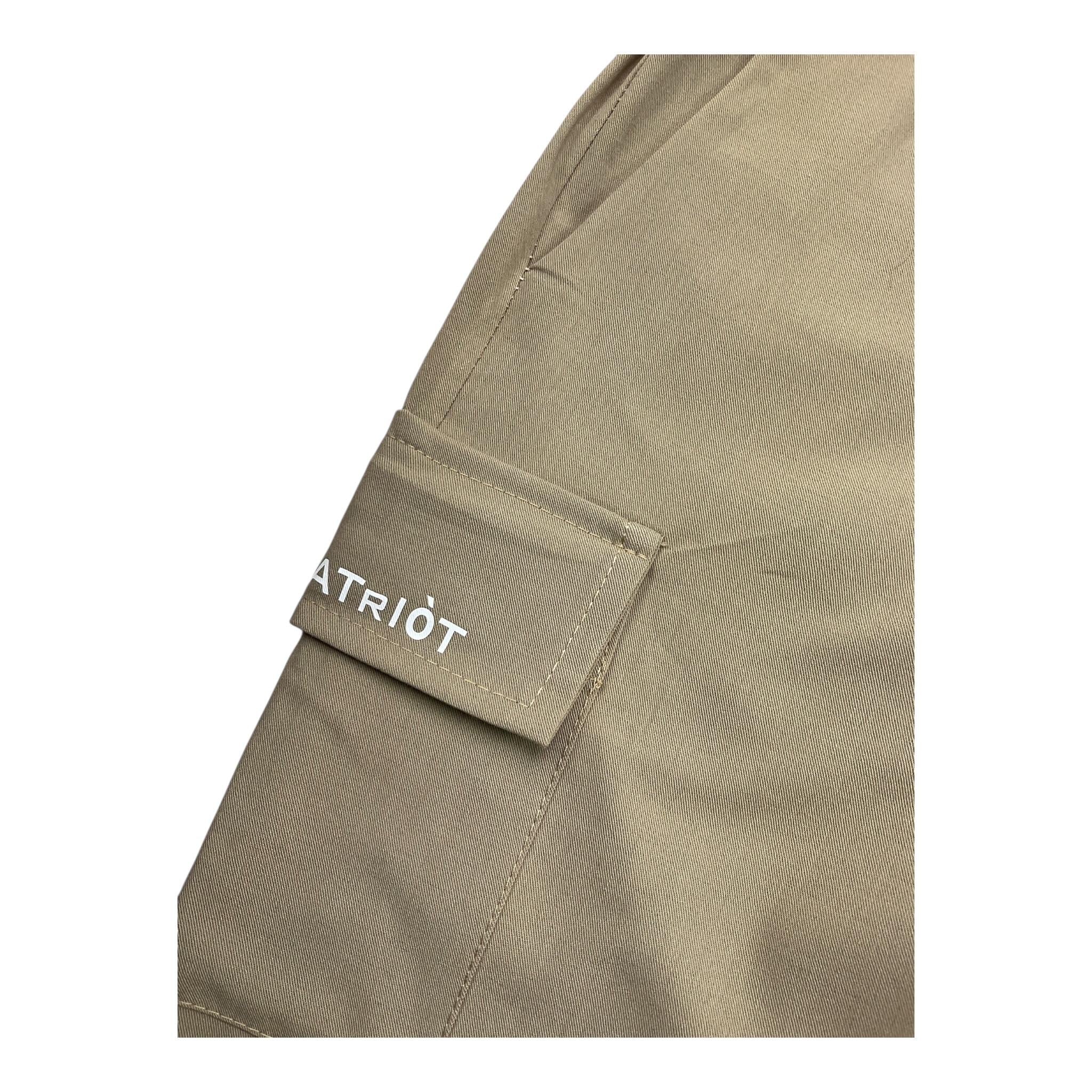 PATRIOT pantalone tinta unita con elastico in vita Beige per Bambino PA0051 BEIGE PATRIOT 