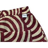 Paolo Pecora Bermuda Stampa Fantasia con Elastico In Vita per Bambino PP4294 BORDEAUX PAOLO PECORA 