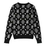 JOHN RICHMOND maglia tinta unita girocollo logata Nero per Bambino RBA24008MA NERO JOHN RICHMOND 