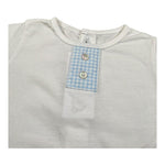 Calamaro Completo 2 Pezzi T-Shirt-Culotte per Neonato 17707 BIANCO/AZZURRO CALAMARO 