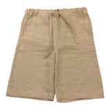 Little Bear Bermuda Tinta Unita con Elastico In Vita per Bambino 6239J BEIGE LITTLE BEAR 