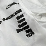 Iceberg Camicia Tinta Unita con Stampa per Bambino CMICE5113BJ BIANCO ICEBERG 