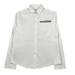 Daniele Alessandrini Camicia Manica Lunga Tinta Unita  per Bambino 1235C1041 BIANCO DANIELE ALESSANDRINI 