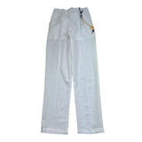 Manuel & Frank Pantalone Tinta Unita con Elastico In Vita per Bambino MF1195B PANNA MANUEL & FRANK 