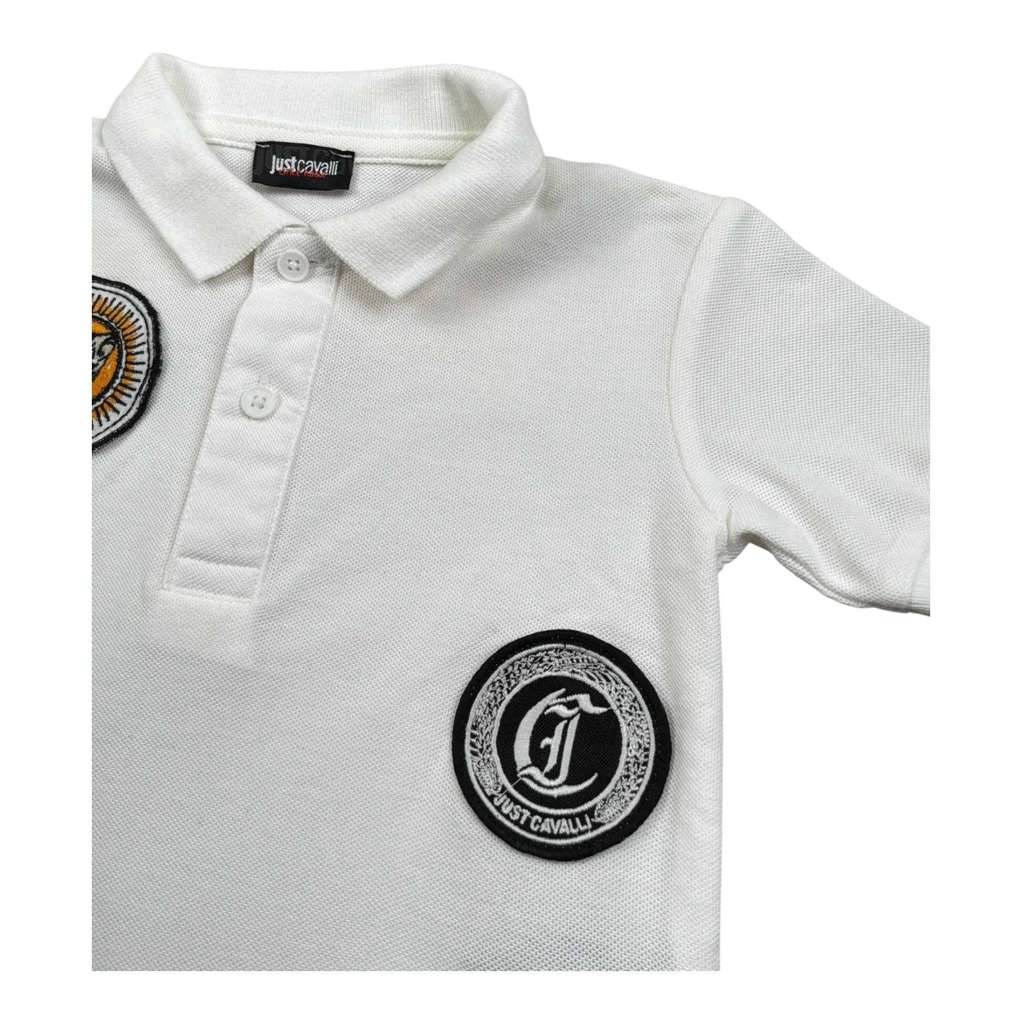 Just Cavalli Polo Mezza Manica Tinta Unita  per Neonato JIP26087PO BIANCO JUST CAVALLI 