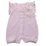 Nanan Pagliaccetto Tinta Unita con Applicazioni per Neonata E22450301R ROSA NANAN 