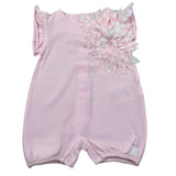 Nanan Pagliaccetto Tinta Unita con Applicazioni per Neonata E22450301R ROSA NANAN 