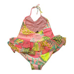 F**K Costume Intero Tinta Unita con Fantasia per Bambina FJ25B2A05MKX20 ROSA F**K 