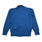 Trussardi Maglia Tinta Unita con Zip E Logo per Bambino TBP26080CD BLU TRUSSARDI 