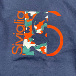 SIVIGLIA shirt girocollo tinta unita con stampa Blu per Bambino SVNTS00517J BLU SIVIGLIA 