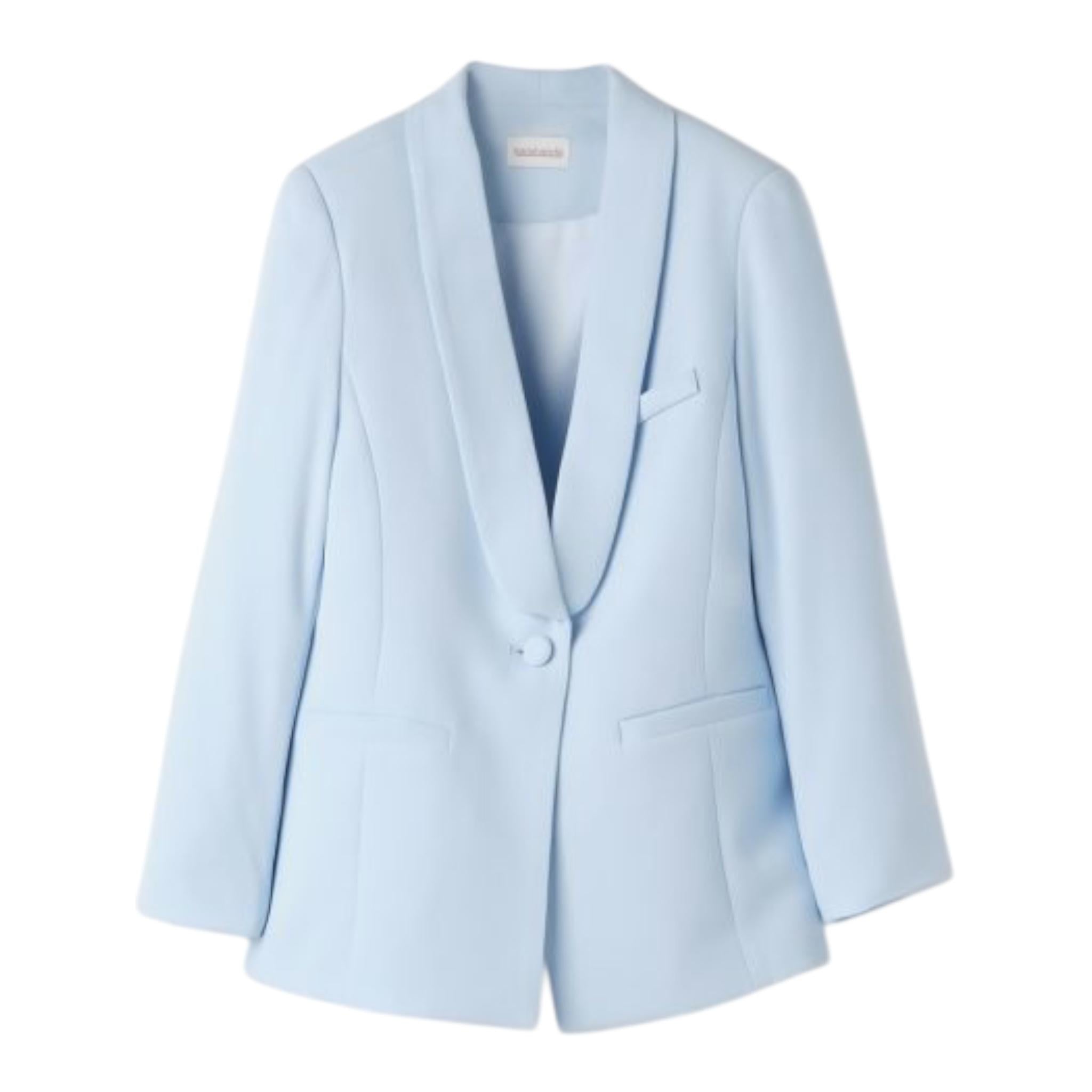 Sarabanda Giacca Tinta Unita con Bottoni per Bambina 0B592 AZZURRO SARABANDA 