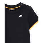 K-Way T-Shirt Girocollo Tinta Unita per Neonato K71375WXX BLU K-WAY 