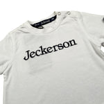 Jeckerson T-Shirt Girocollo tinta unita con Stampa Bianco per Neonato JN3459 BIANCO JECKERSON 