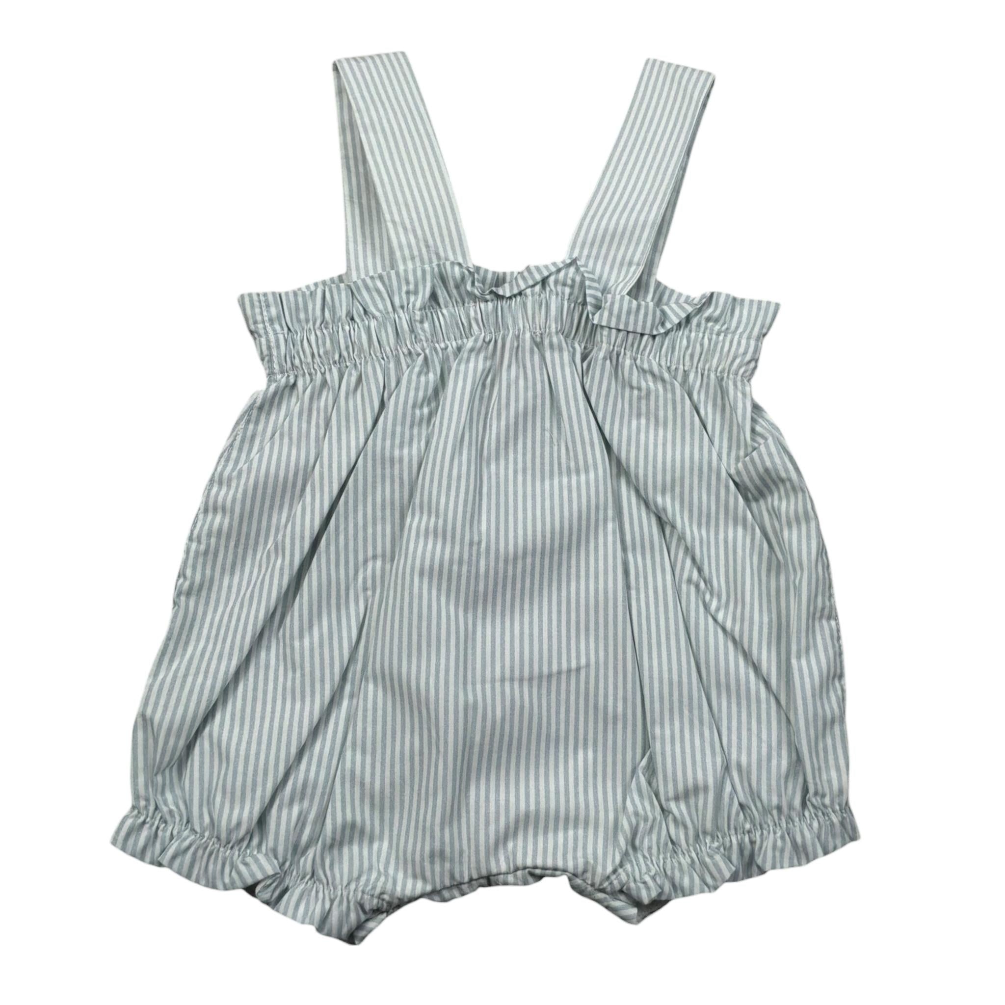 Wedoble Pagliaccetto Fantasia A Righe per Neonato V2404921R BIANCO WEDOBLE 