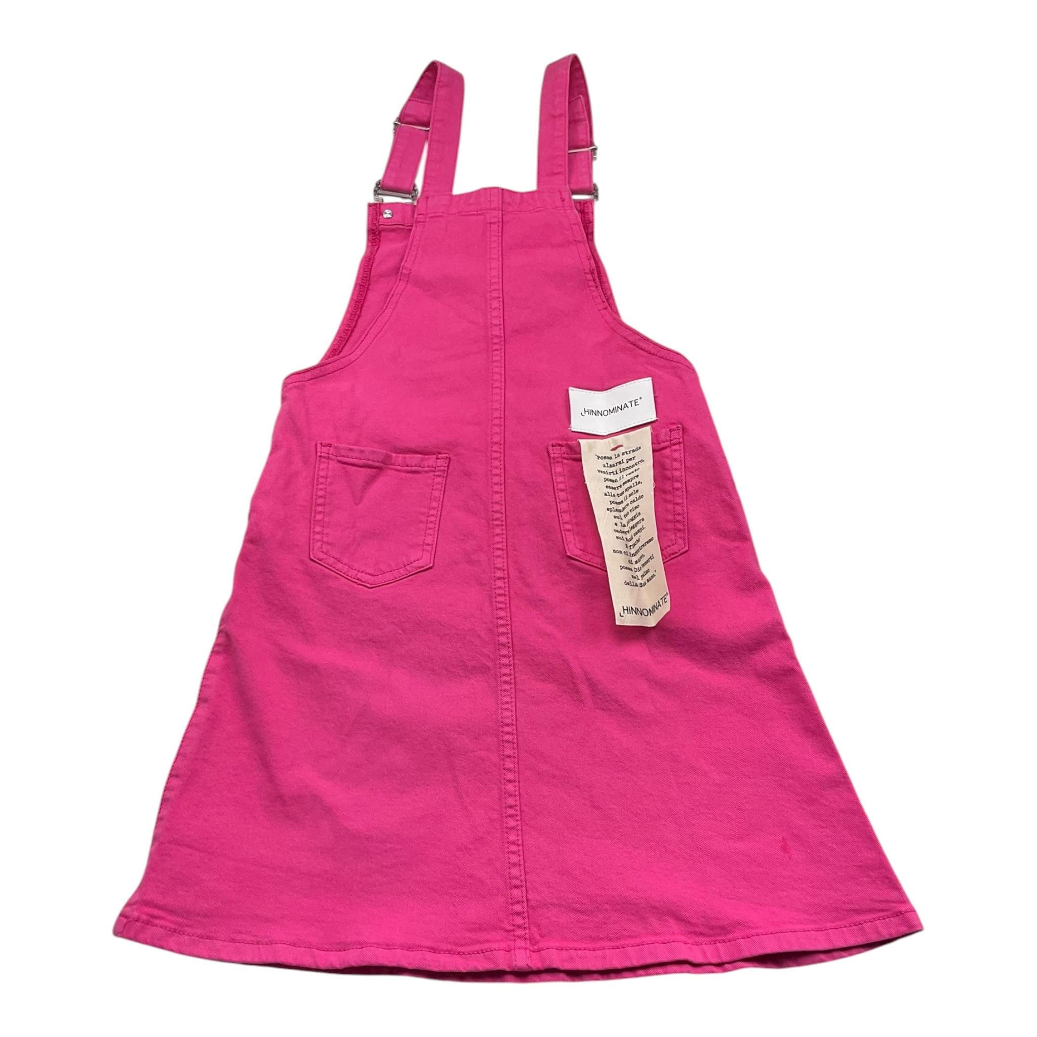 Hinnominate Salopette Tinta Unita  per Bambina 3646TG00093 FUXIA HINNOMINATE 