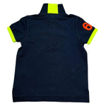 Sun68 Polo Mezza Manica Tinta Unita con Logo per Neonato A32320 BLU SUN68 