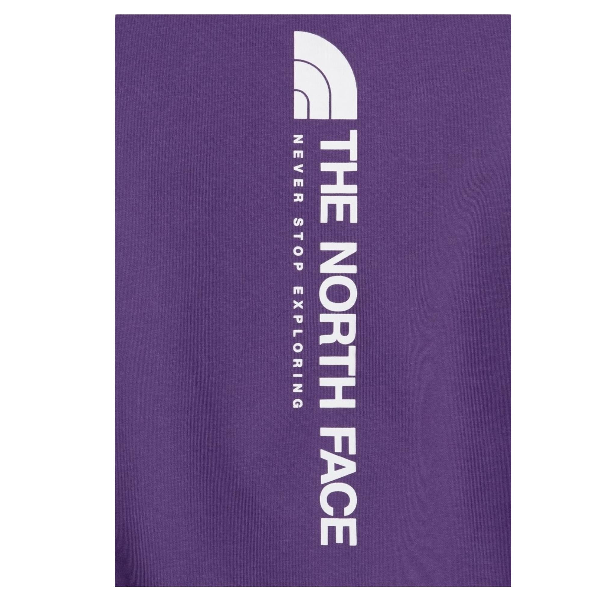 THE NORTH FACE felpa chiusa con cappuccio tinta unita con logo Viola per Bambino NF0A89HDNL4 VIOLA THE NORTH FACE 