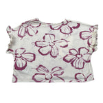 Play Up T-Shirt Girocollo Tinta Unita Stampa Fantasia per Neonata PA022AQ11053 PANNA PLAY UP 