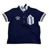 Sarabanda Polo Mezza Manica Tnta Unita con Taschino per Neonato 0J510 BLU SARABANDA 