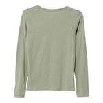 GUESS shirt girocollo tinta unita con stampa Verde per Bambina J84I36K8HM0XX VERDE GUESS 