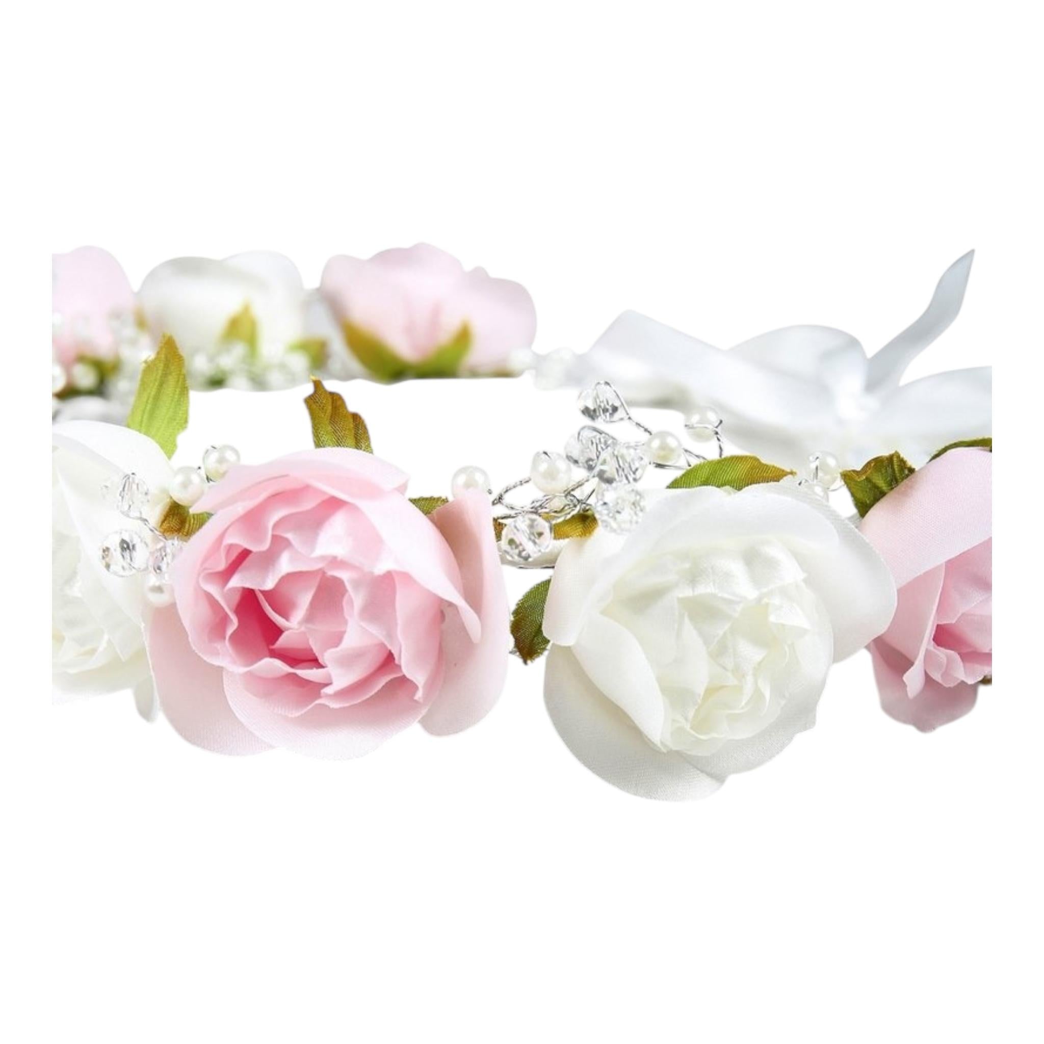 Monnalisa Cerchietto Tinta Unita con Applicazioni per Bambina CERMN3 ROSA MONNALISA 