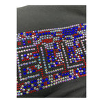 GAELLE felpa tinta unita con cappuccio e stampa Nero per Bambina 2741FY1062 NERO GAELLE 