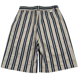 Paolo Pecora Bermuda Fantasia A Righe con Elastico In Vita per Bambino PP4298 BEIGE/BLU PAOLO PECORA 