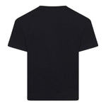 Msgm T-Shirt Girocollo Tinta Unita con Stampa per Bambina S5MSJGTH218 NERO MSGM 