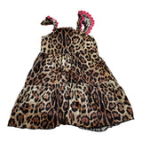 40Weft Abito Fantasia Maculata Beige per Neonata FGCN3020 BEIGE 40WEFT 