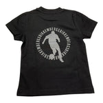Bikkembergs T-Shirt Girocollo Tinta Unita con Logo per Bambino BK1602X NERO BiKKEMBERGS 