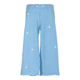 Ralph Lauren Pantalone Tinta Unita Modello A Palazzo per Bambina 312965137002 AZZURRO RALPH LAUREN 