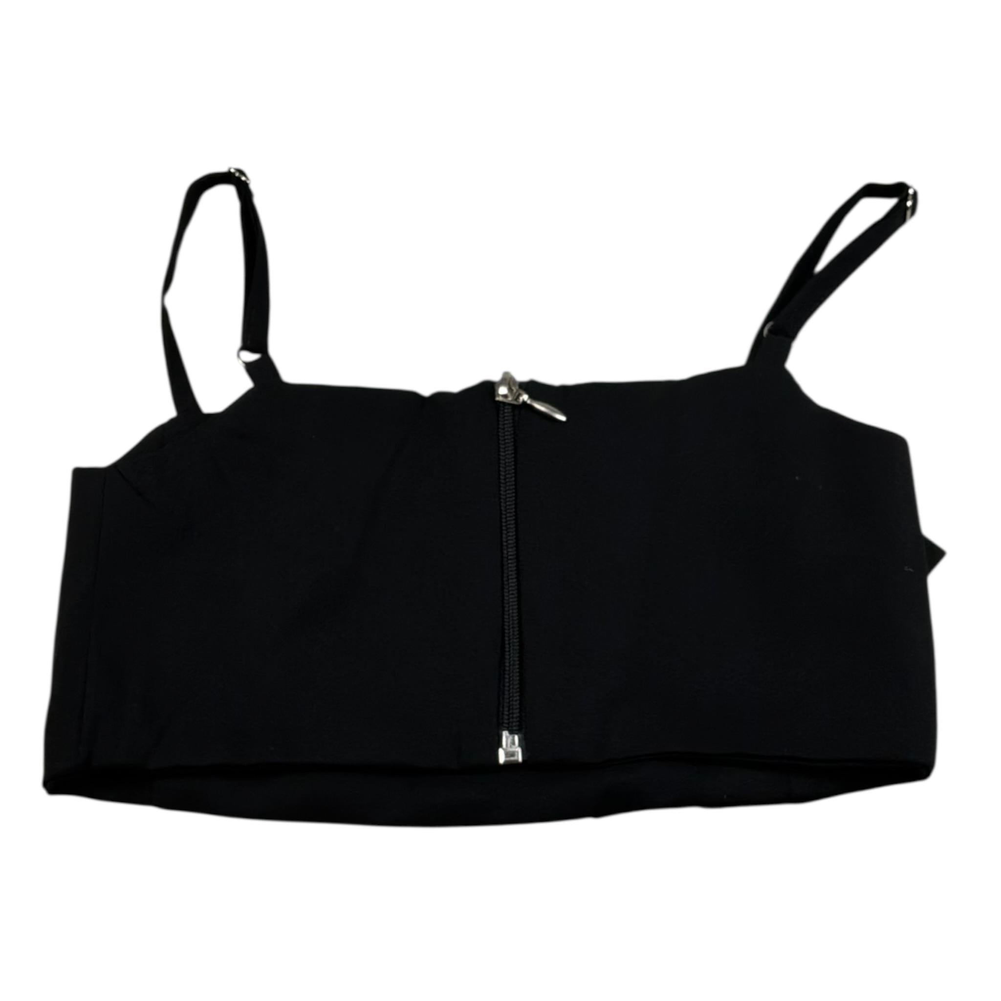 Marc Ellis Top Tinta Unita Bretelline per Bambina JMJTP01255XX NERO MARC ELLIS 