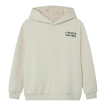 NAME.IT felpa chiusa cn cappuccio tinta unita Beige per Bambino FLMNN BEIGE NAME.IT 
